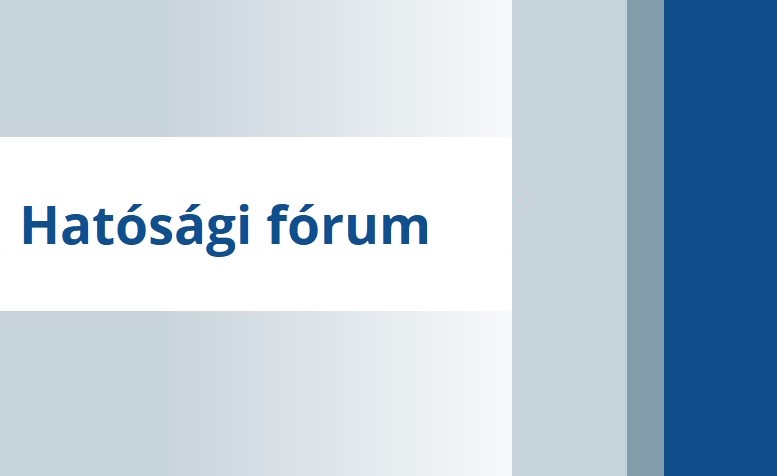 Hatósági Fórum